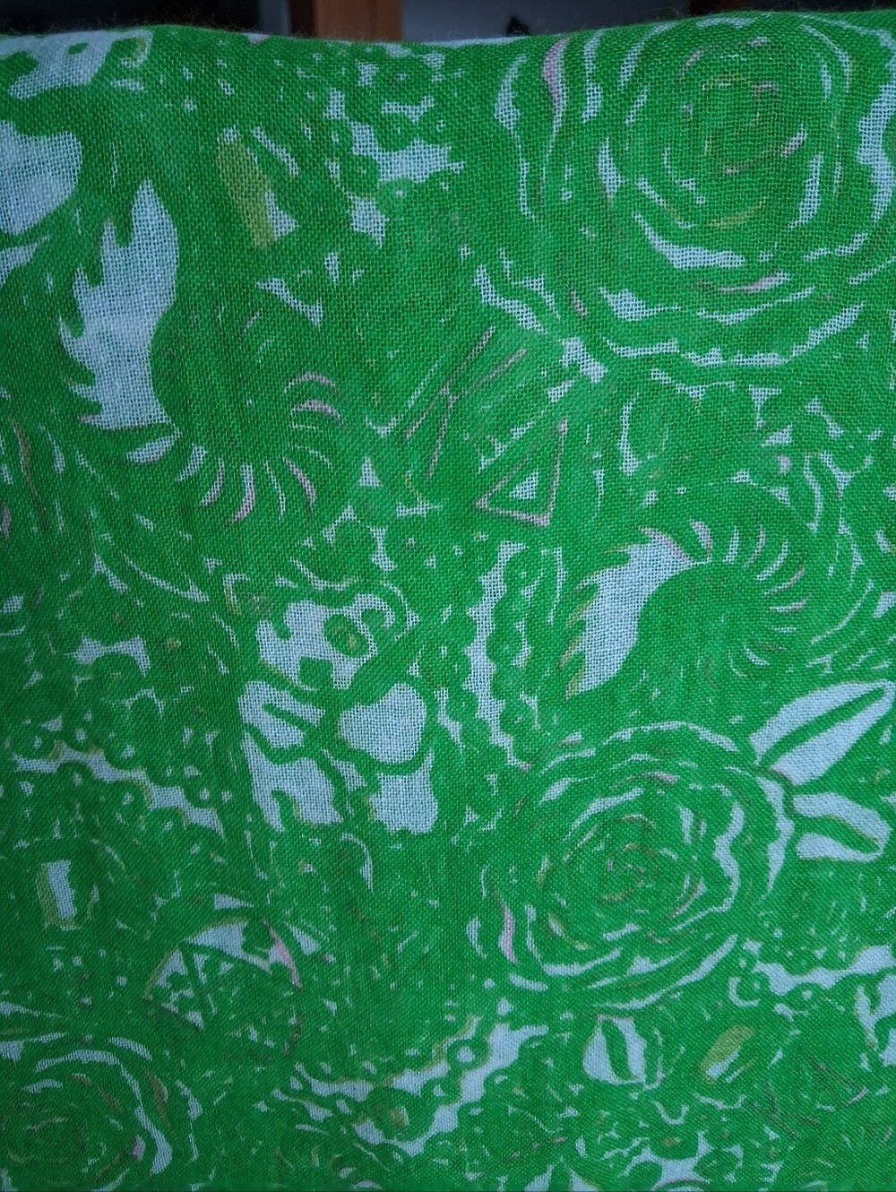 Lilly Pulitzer Murfee Scarf Sorority "Kappa Delta" Silk/cashmere GUC - Picture 4 of 5